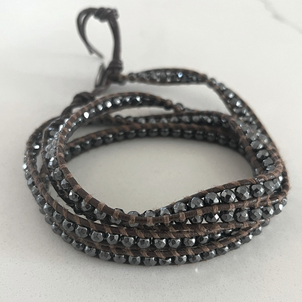 Chan Luu Beaded Wrap Bracelet